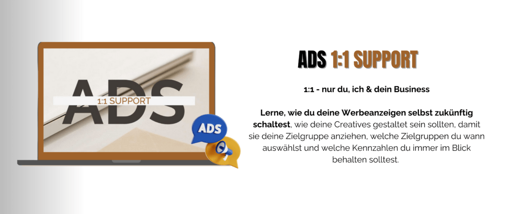 Ads 1:1 Support
